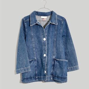 Carleen Loren Patchwork Denim Jacket